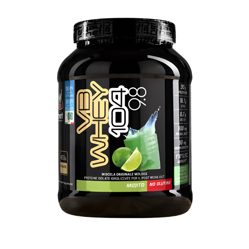 VB WHEY 104 9.8 - Integratore Proteine in Polvere - POWERBLEND - Integra il Tuo Benessere