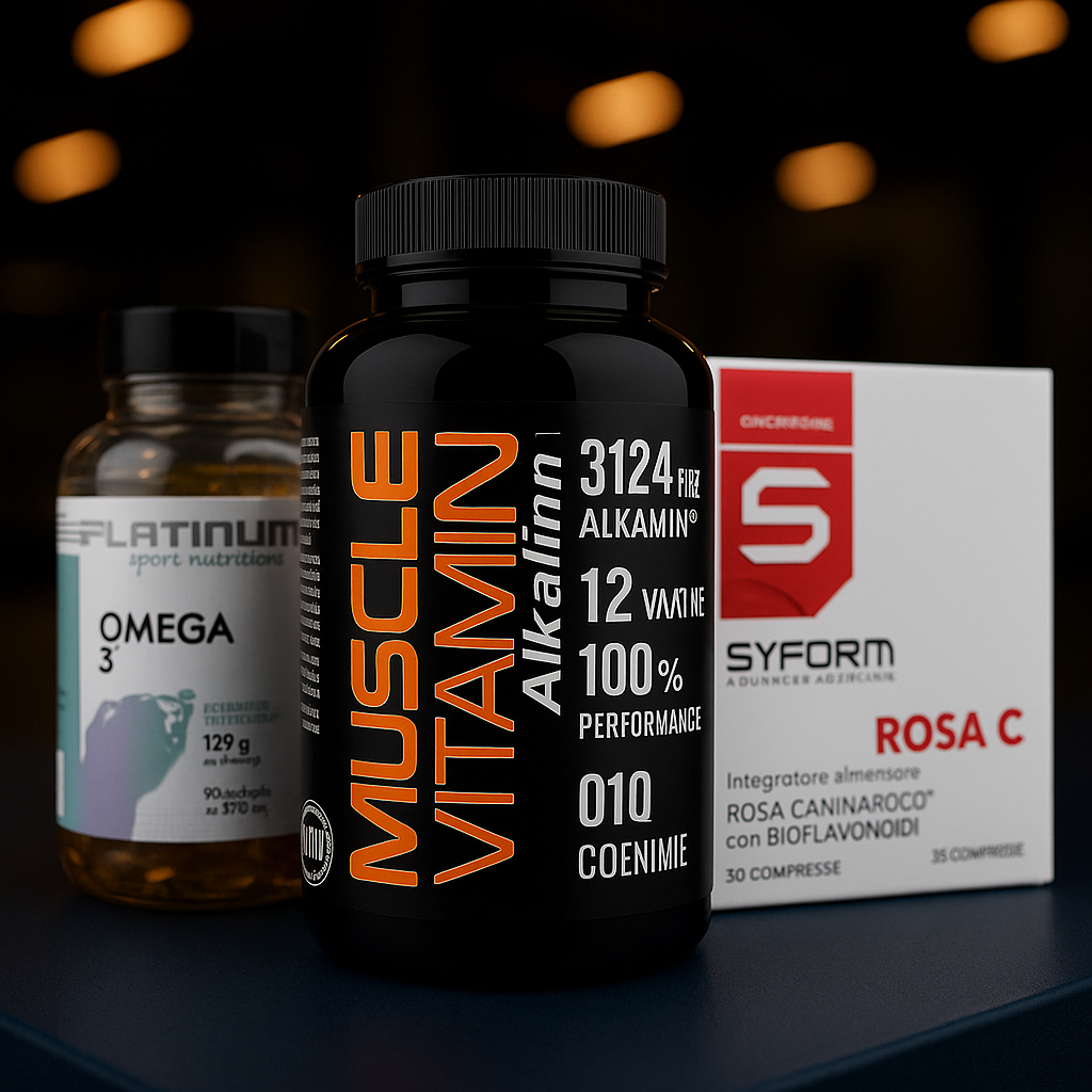 Vitamine & Omega 3 - POWERBLEND - Integra il Tuo Benessere